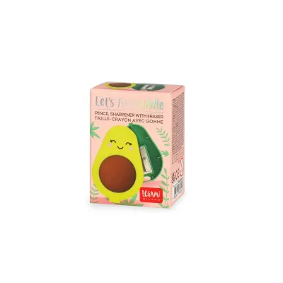 Taille crayon avec gomme avocat