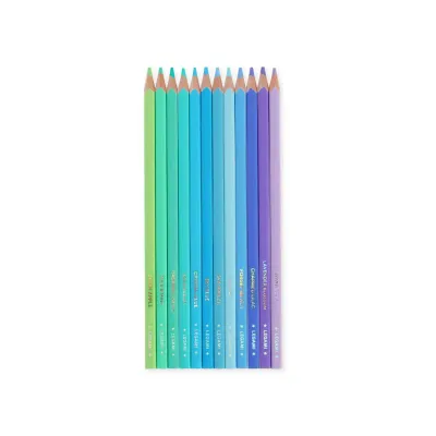 Set de 12 crayons de couleurs Ocean