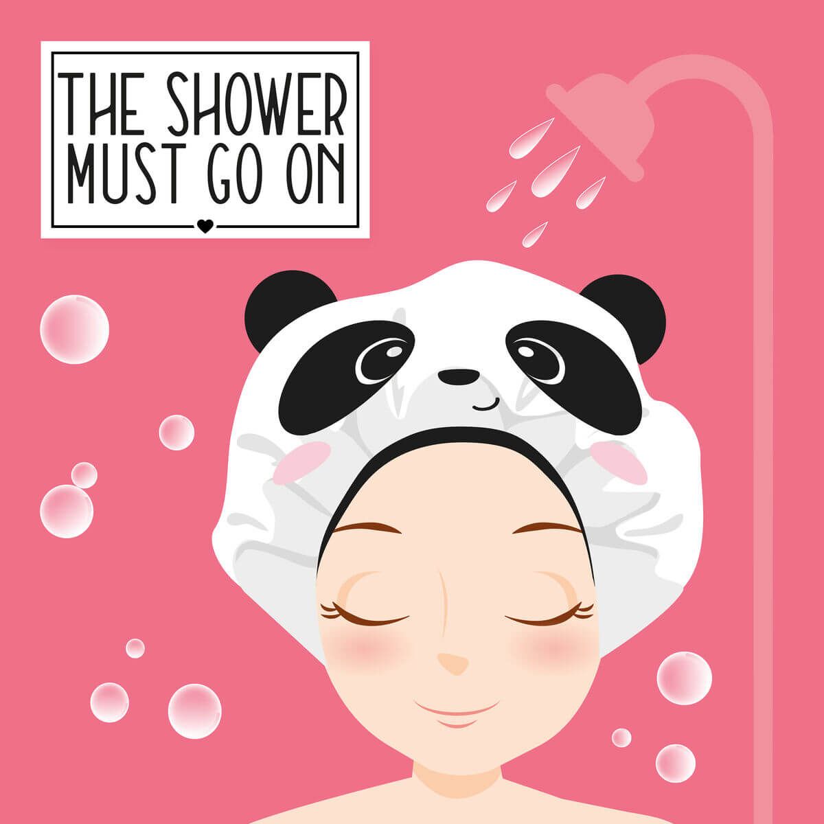 Charlotte de douche panda
