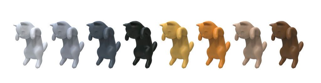 Marqueurs de verres chats