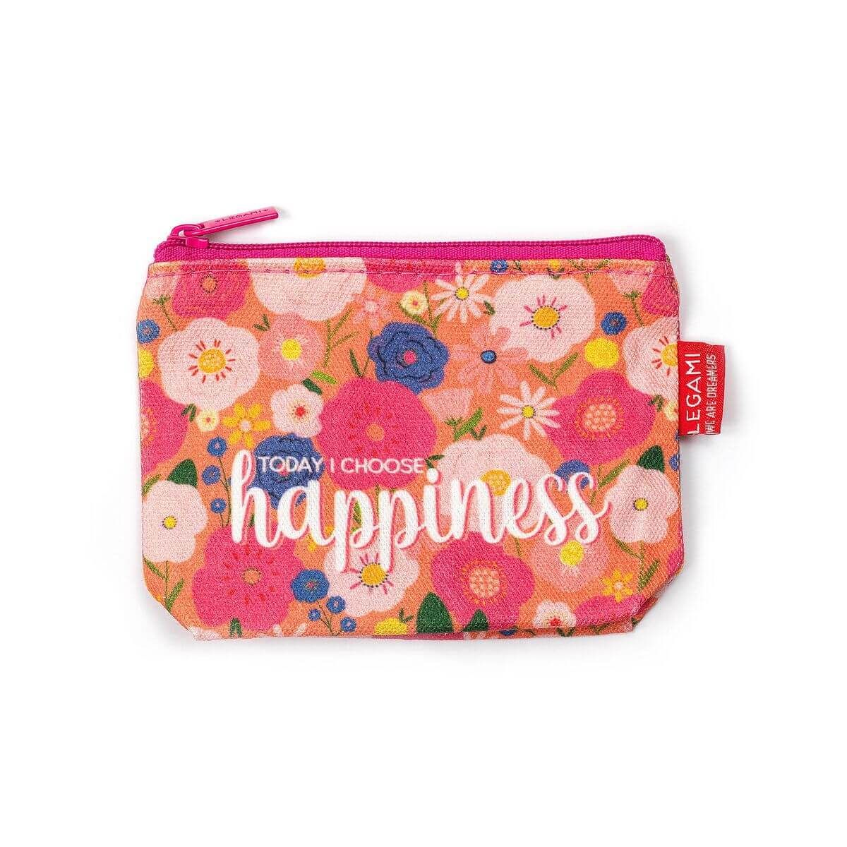Pochette à monnaie - TODAY I CHOOSE HAPPINESS