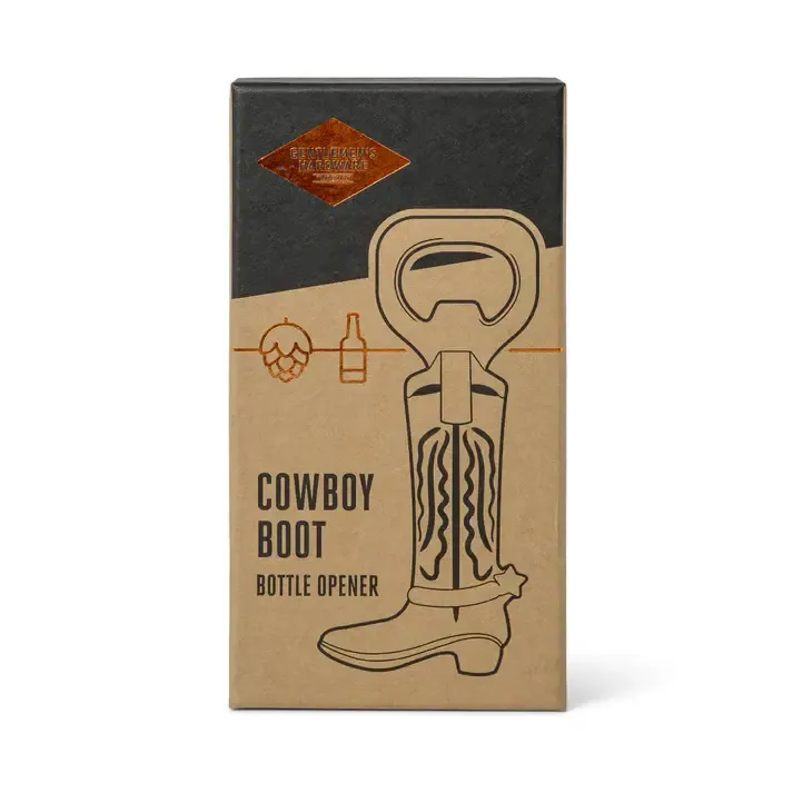 Ouvre-bouteille botte de cowboy