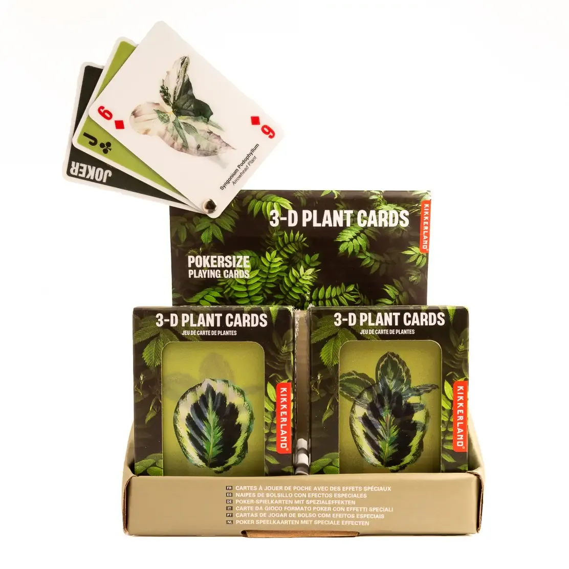 Jeu de cartes plantes