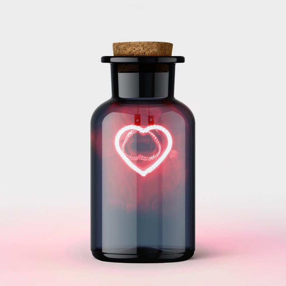 Potion d'amour en bouteille