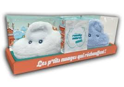 Coffret les petits nuages qui réchauffent - livre et bouillottes