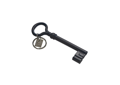 Porte-clé Key noire