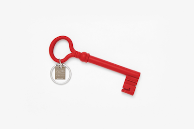 Porte-clé Key rouge