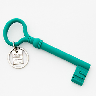 Porte-clé Key teal green