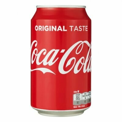 Coca Cola gekoeld blikje