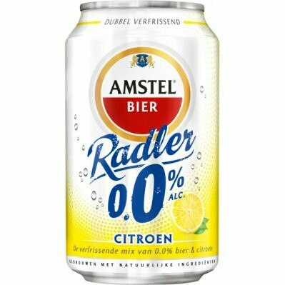Amstel Radler 0.0 gekoeld blikje