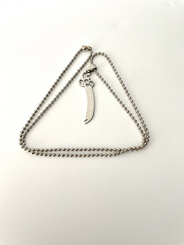 Zulfikar Kette Farbe Silber