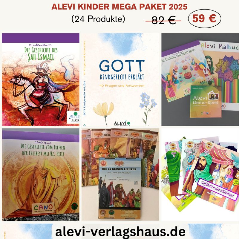 Alevi Kinder Mega Paket 2025 (24 Produkte) Alevi Kinder Mega Paket 2025 (24 Produkte)