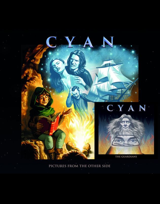 Cyan - Pictures From The Other Side CD/DVD + The Guardians CD UK OPTION