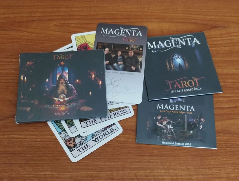 Tarot CD/DVD plus the Tarot Bonus Package (rest of world option)