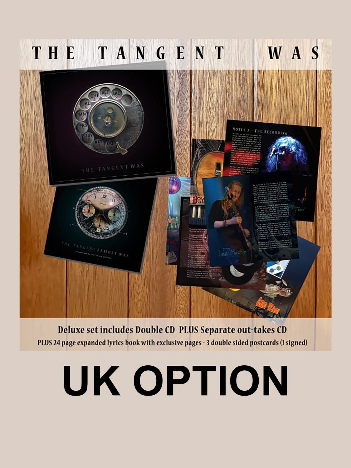 The Tangent - Was - Deluxe Edition - UK OPTION (Pre-Order) The Tangent - Was - Deluxe Edition - UK OPTION (Pre-Order)