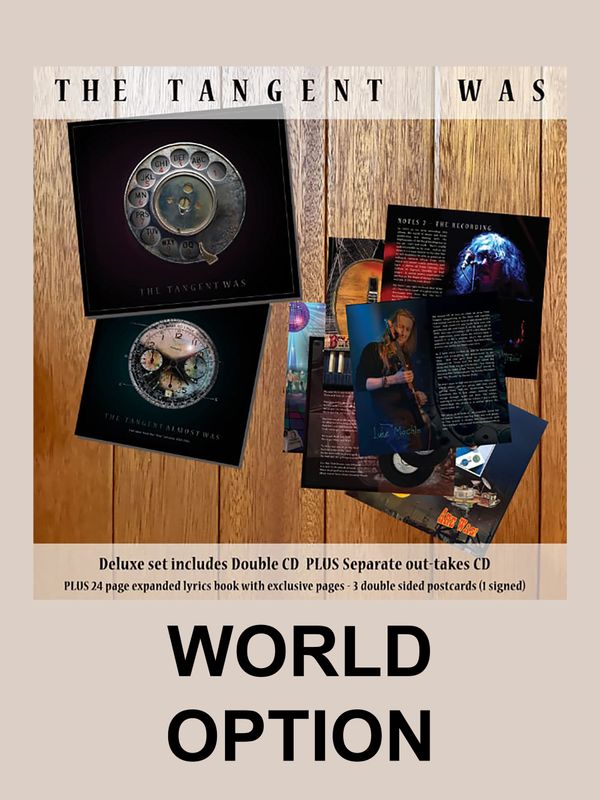 The Tangent - Was - Deluxe Edition 'WORLD OPTION' (Pre-Order)