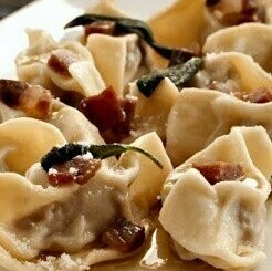 Casoncelli di pasta fresca alla bergamasca