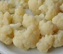 Cavolfiore al vapore