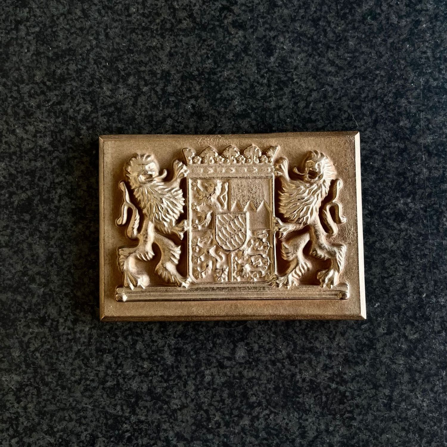 Wandrelief Wandrelief "Bayrisches Wappen" - Auf Platte