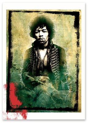 Jimi Hendrix #2 RockArt