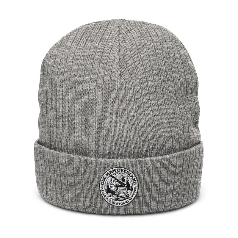 OMO Ribbed Knit Beanie