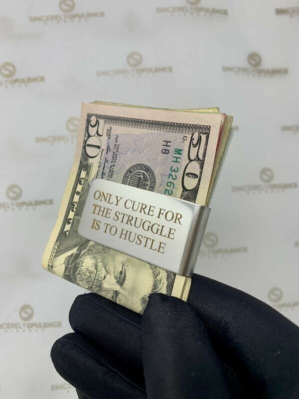 &quot;Hustle&quot; Money Clip