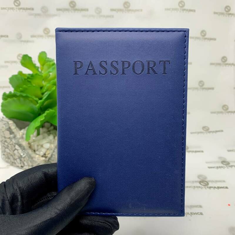 Signature Matte Travel Book Cover (Azure)