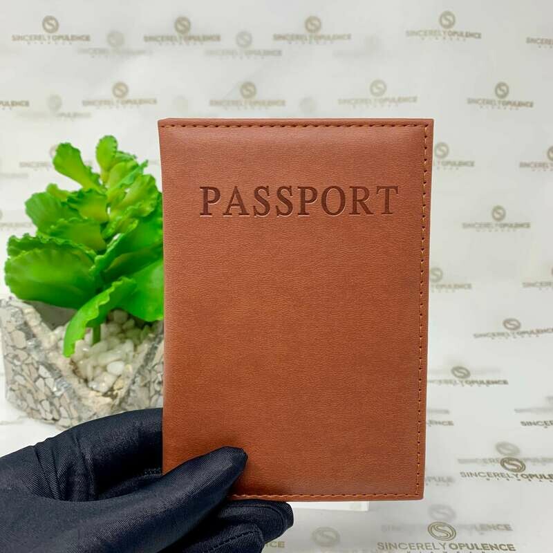 Signature Matte Travel Book Cover (Latte)