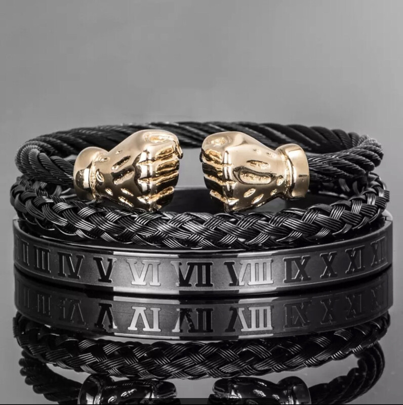 Daps Bracelet Set (Black)