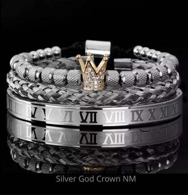 Echelon Bracelet Set (Bling Silver) Echelon Bracelet Set (Bling Silver)