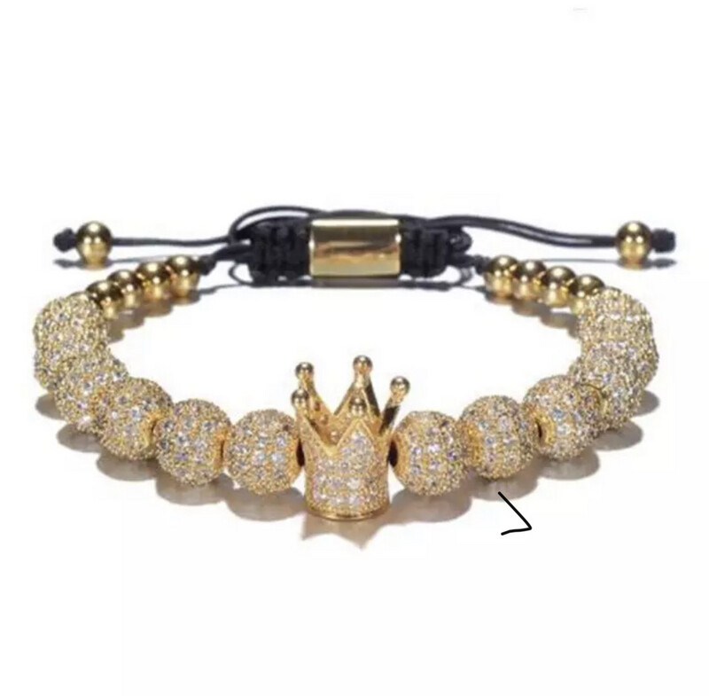 “The Crown” Pave Bracelet