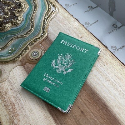 Luxe Travel Book Cover (Green)