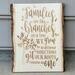 Families are like Branches Sign Plaque