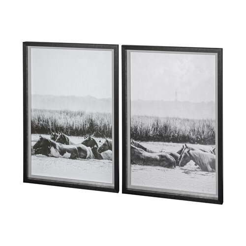 Pair of Water Horses III