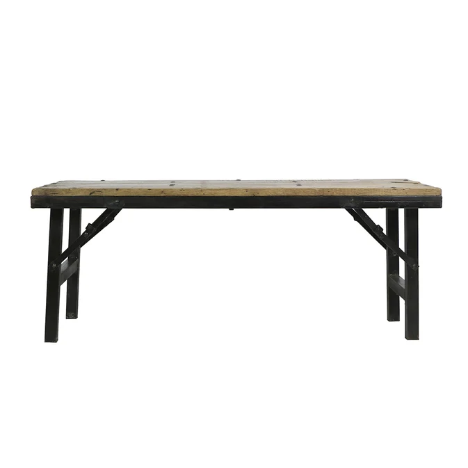 Small Iron Frame Coffee Table