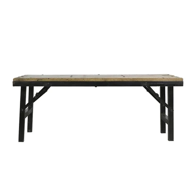 Small Iron Frame Coffee Table