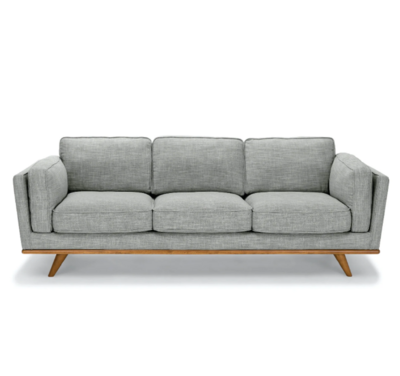 Macadamia Sofa in Pebble Gray