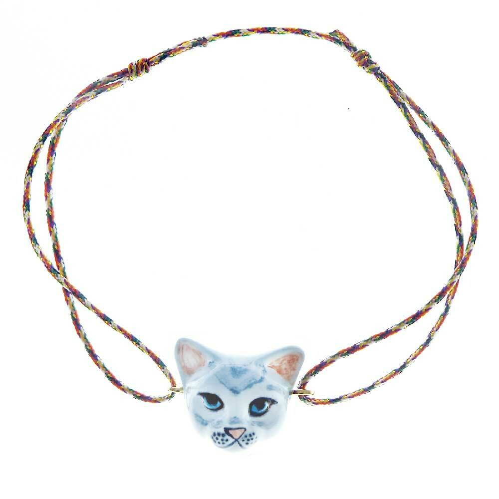 Grey Cat Bracelet