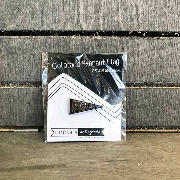 CO Pennant Flag Pin