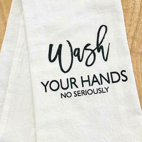 Wash Your Hands Tea Towel