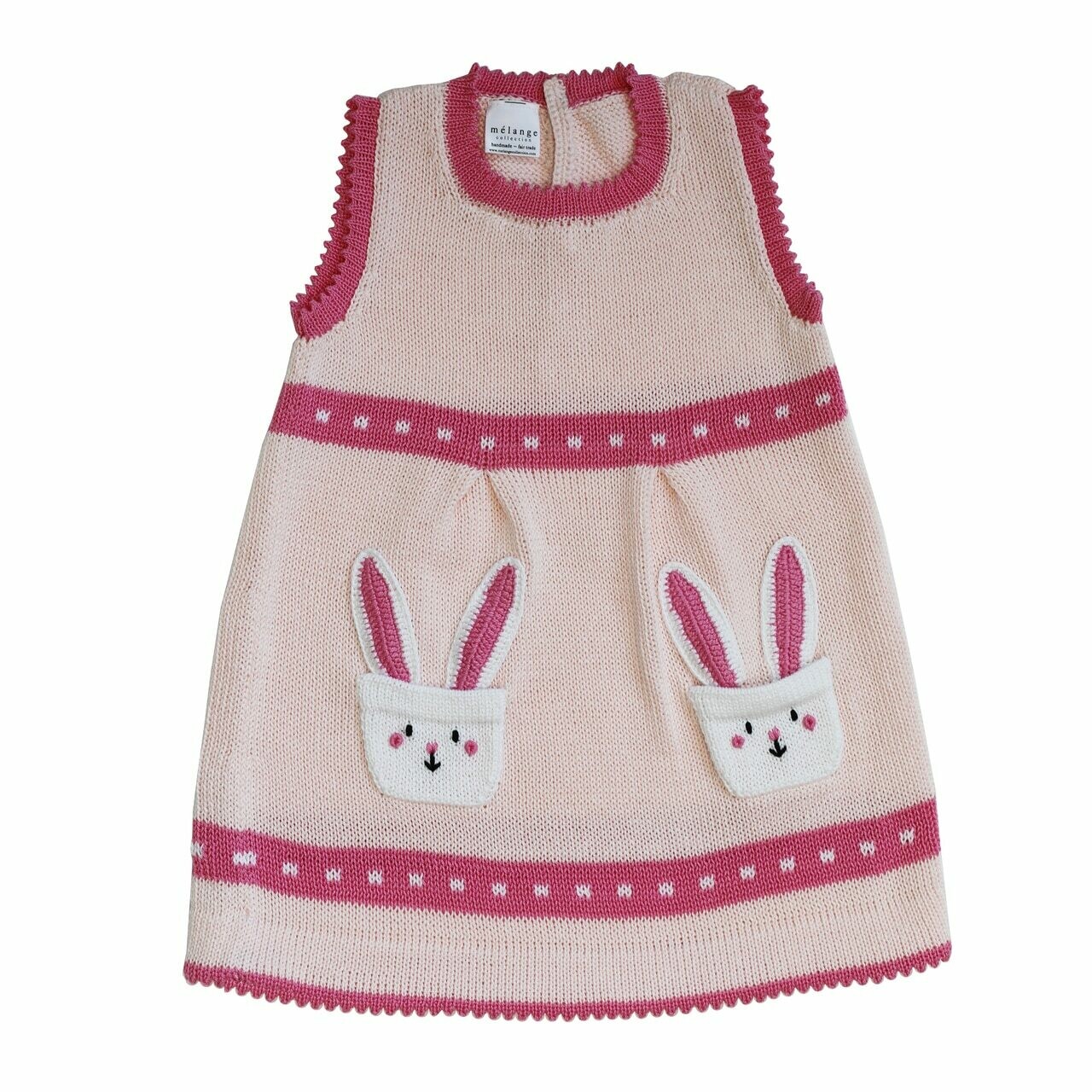 Bunny Pocket Dress, 6mon