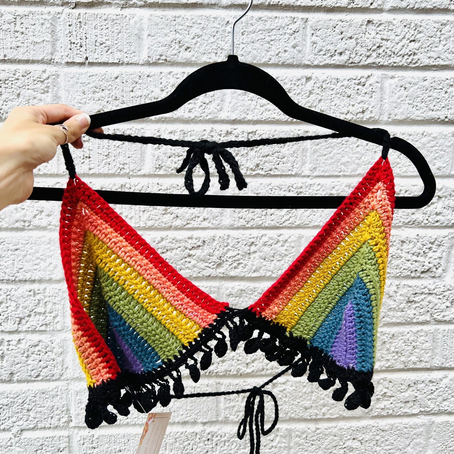 Lg Crochet Bikini Top