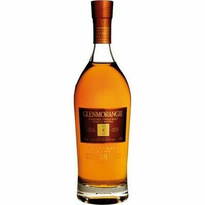 Glenmorangie 18 Year Extremely Rare Single Malt Scotch Whiskey