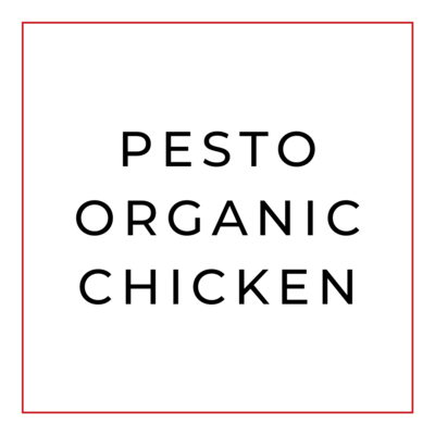 Pollo Orgánico al Pesto Pollo Orgánico al Pesto