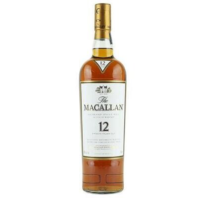The Macallan Sherry Oak 12 Year Old Single Malt Scotch Whisky