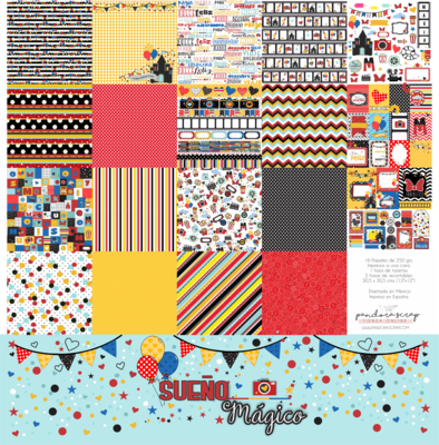 Colección de Papeles 12"x12" - Sueño Mágico Colección de Papeles 12"x12" - Sueño Mágico
