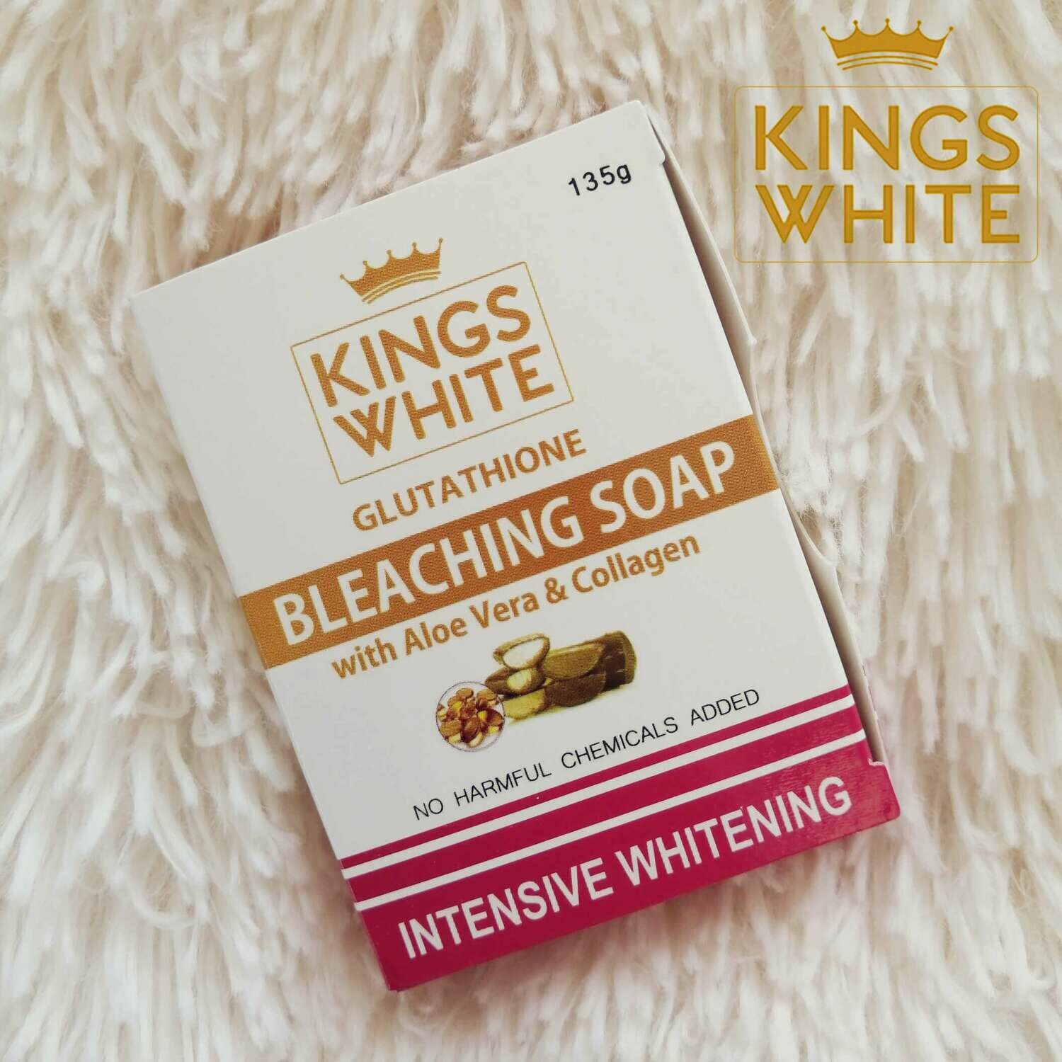 Kings White Glutathione Bleaching Soap