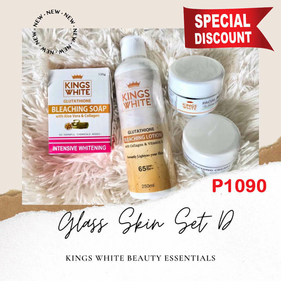 Kings White Glass Skin Set D