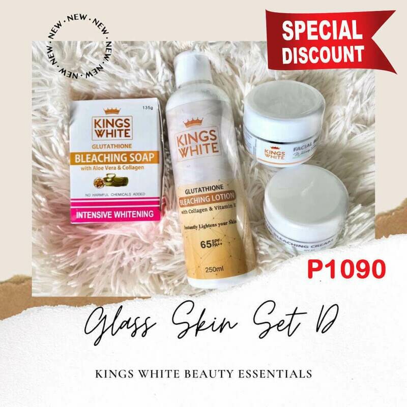Kings White Glass Skin Set D