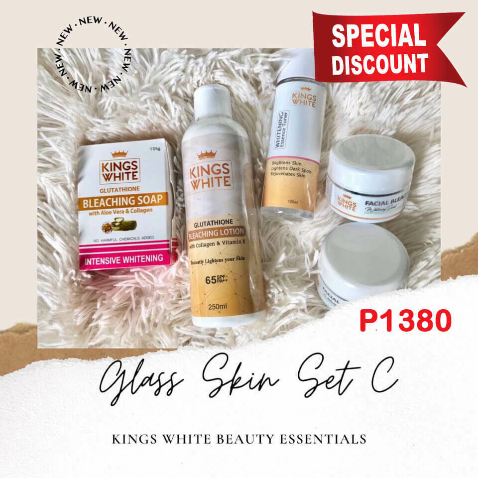 Kings White Glass Skin Set C